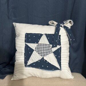 Upcycled Quilt Pillow